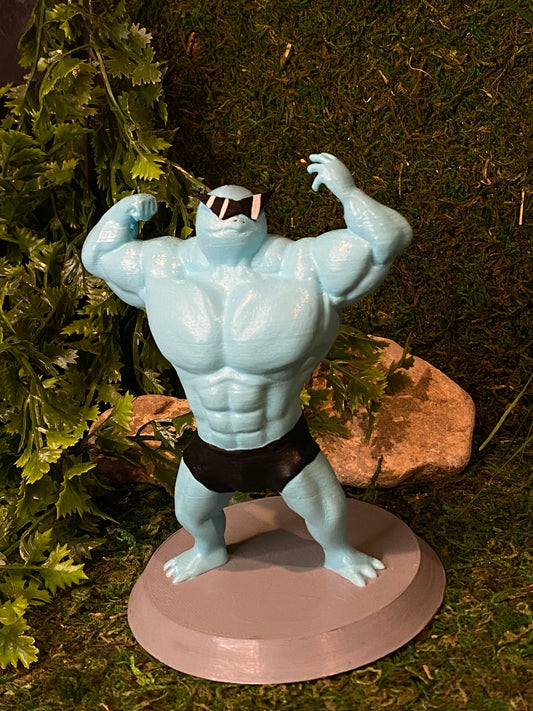 Buff Squirtle V2 Figure, Hand Painted Statue